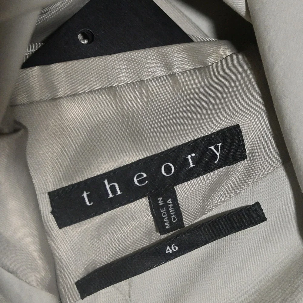 Theory Fulton Blazer Mens Contrive Soft Sand A0284109 46 Beige